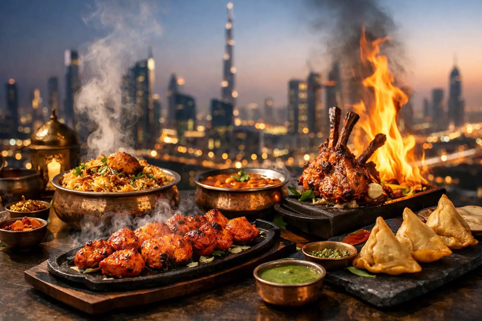 Best Indian Food in Dubai, Served Full Drama